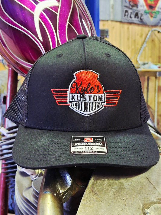 KKC Logo Embroidered Black Richardson 112 Hat