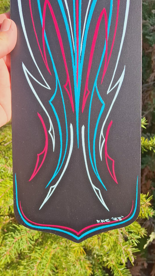 A Pinstriped Fan Blade #1