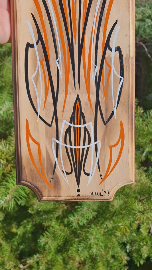 HD Themed Pinstriped Paddle With or Without Bottle Opener #2