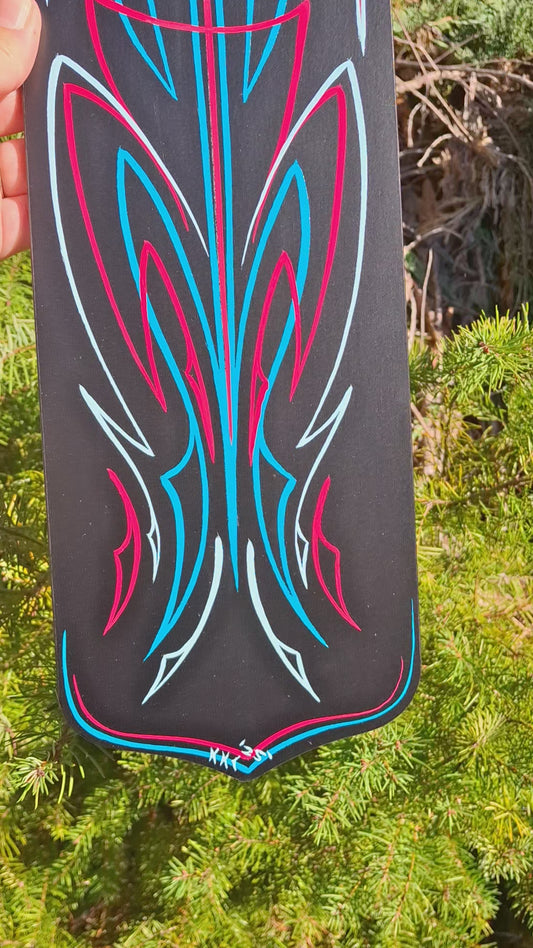 A Pinstriped Fan Blade #2