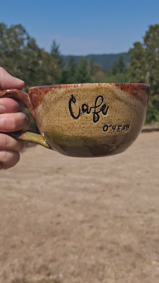 LIC 14 oz Cafe O'Yeah Mug