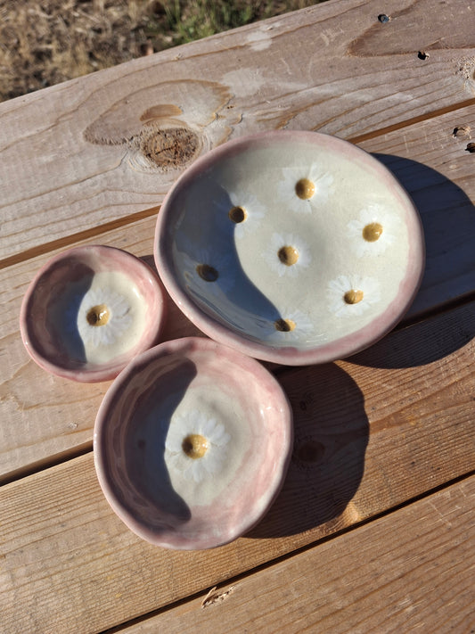 LIC Pink & Daisy Spoonrests