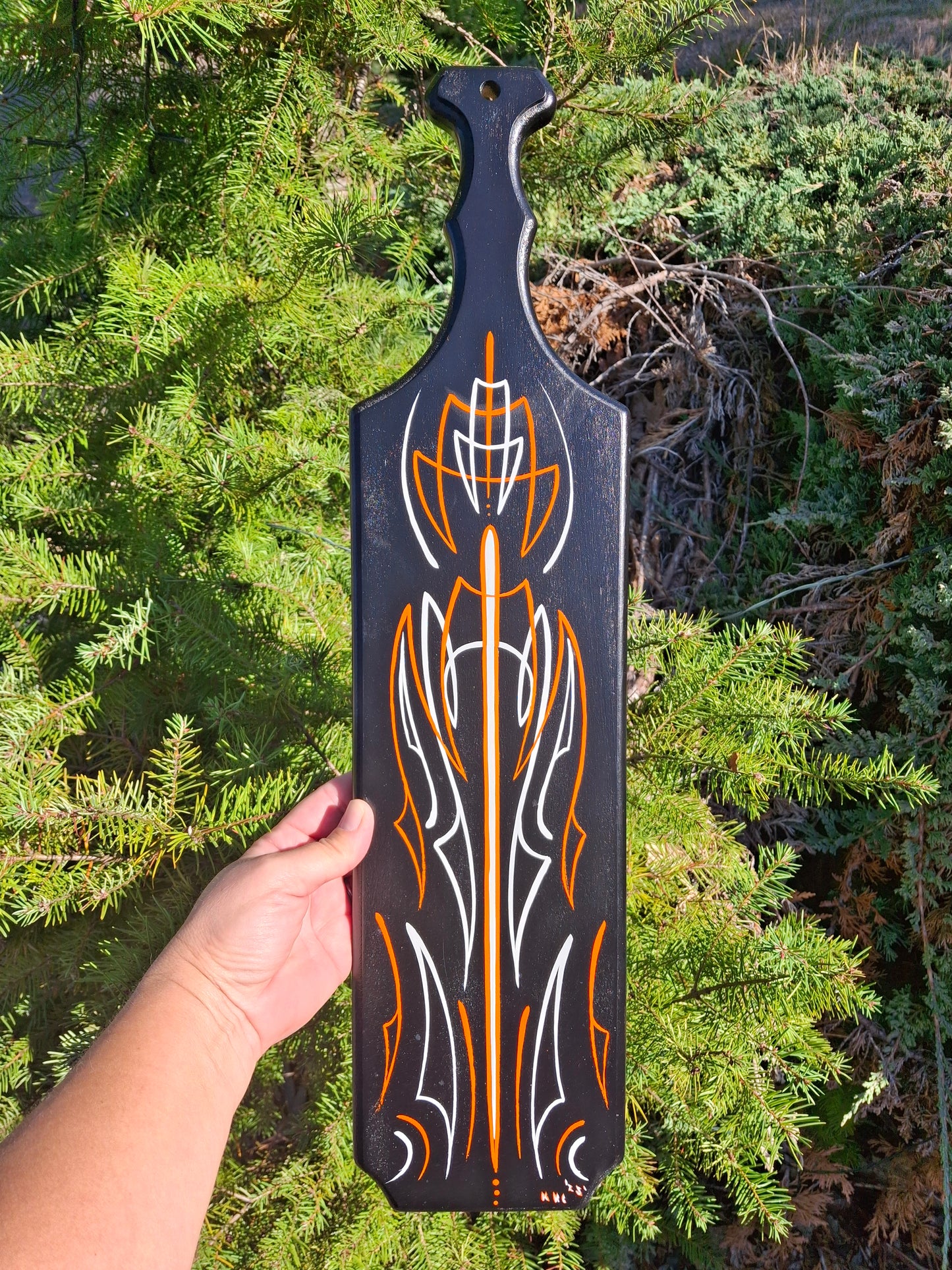 HD Themed Pinstriped Paddle With or Without Bottle Opener