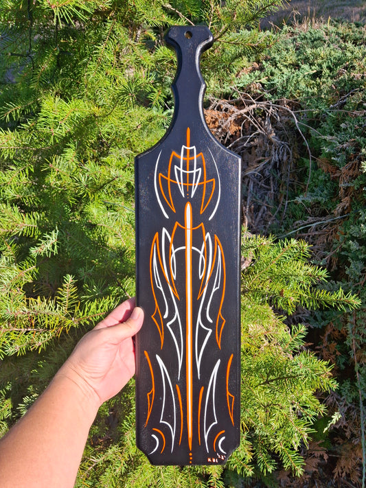 HD Themed Pinstriped Paddle With or Without Bottle Opener