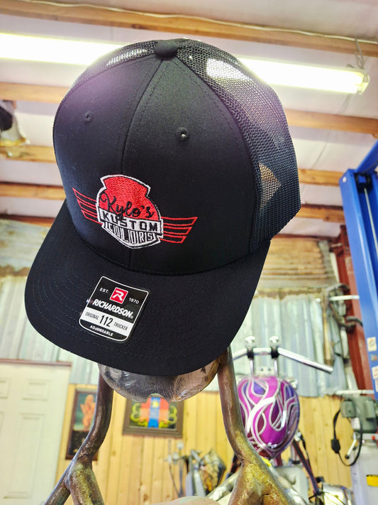 KKC Logo Embroidered Black Richardson 112 Hat