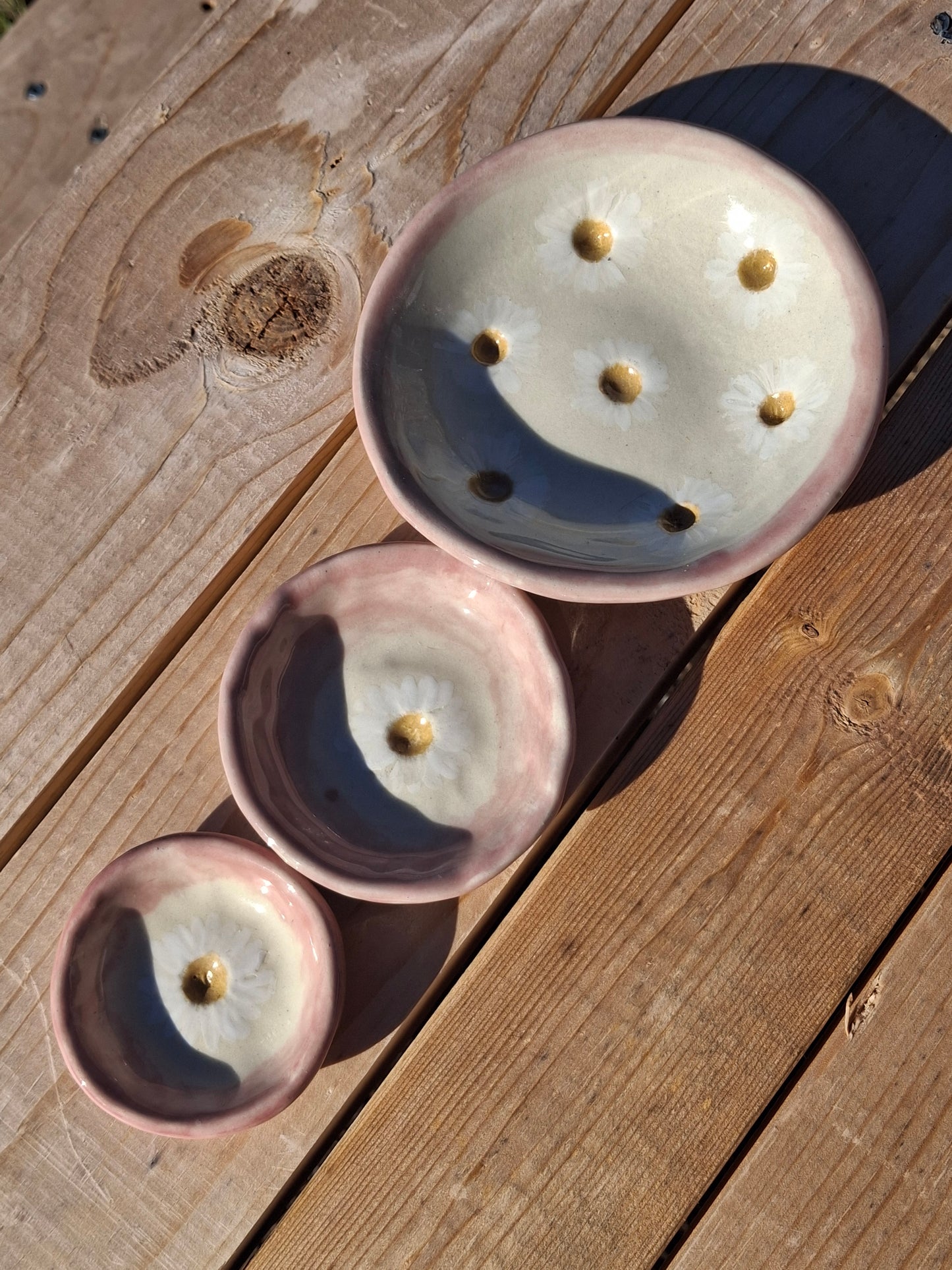 LIC Pink & Daisy Spoonrests