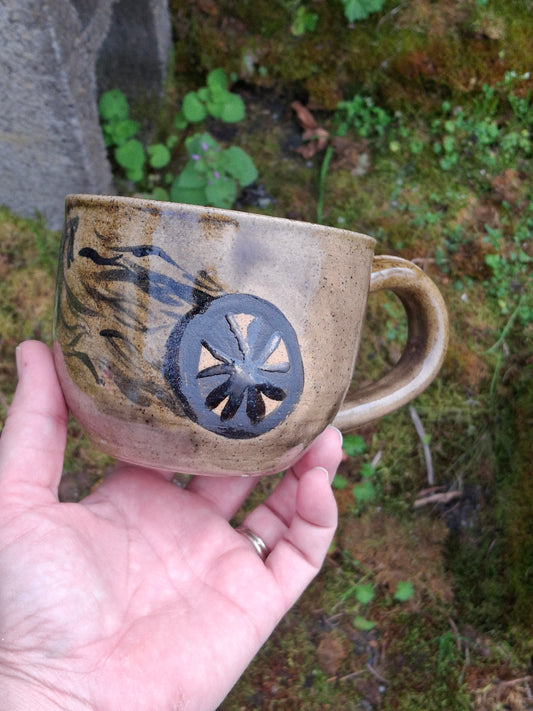 14 ounce Ceramic Smoke Tires Not Meth Mug