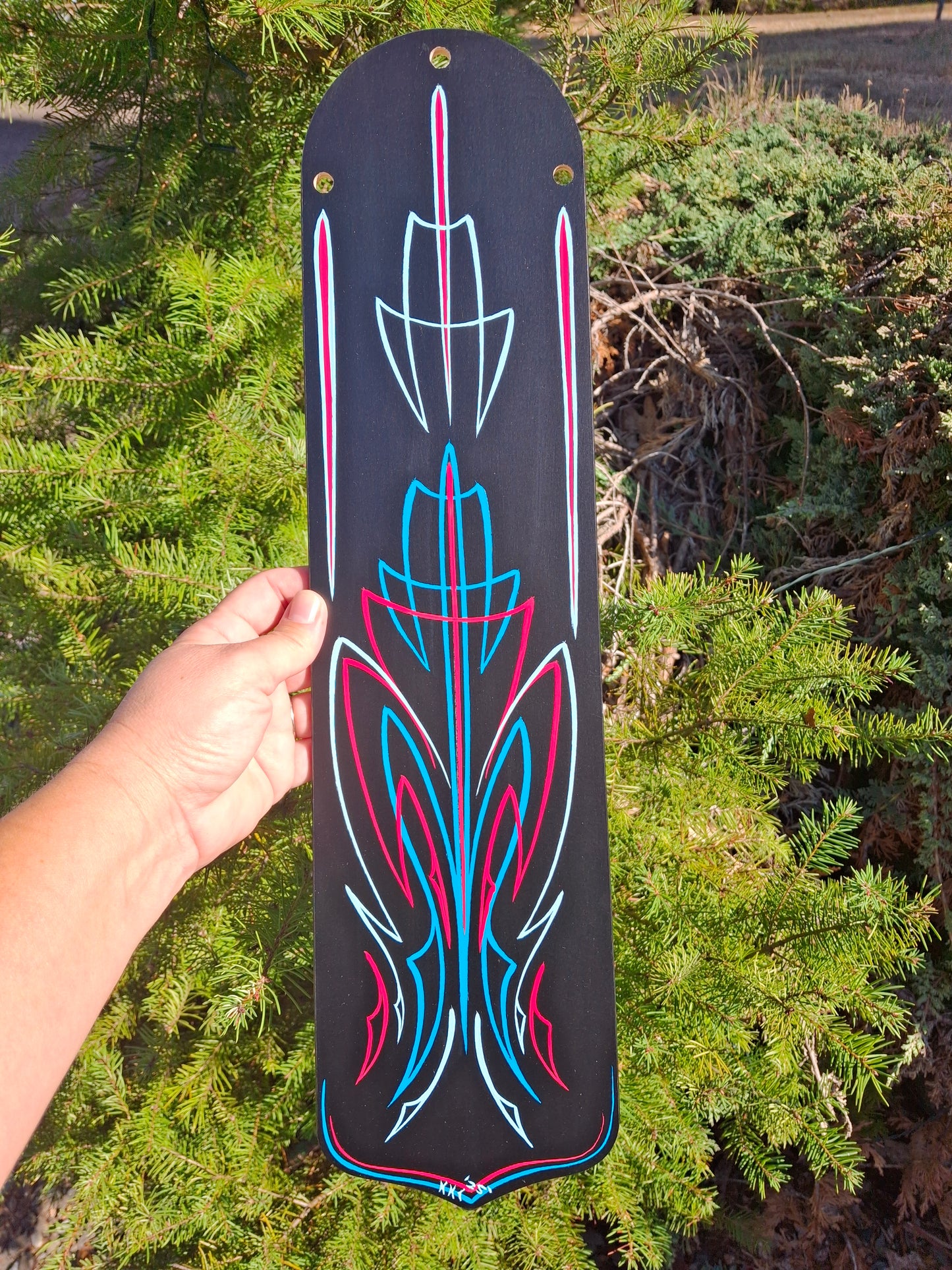 Pinstriped Fan Blade #2