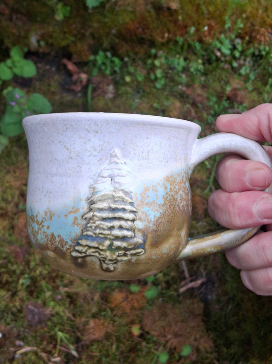 LIC 12 Ounce Ceramic Tree Mug
