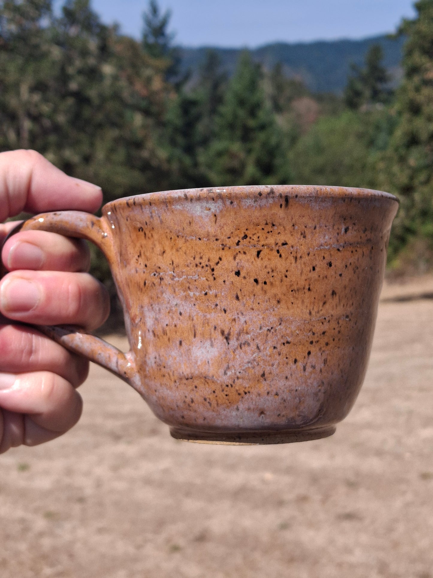 LIC 12 oz Coral Teacup/Mug