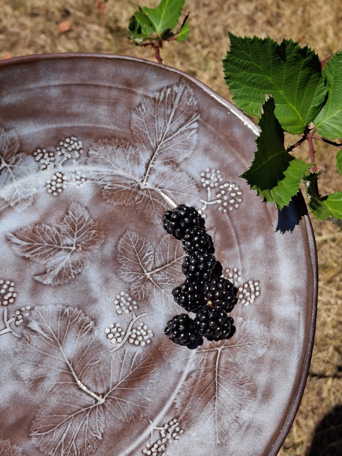 LIC 12" Blackberry Platter