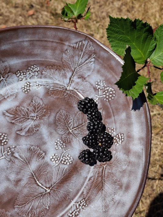 LIC 12" Blackberry Platter